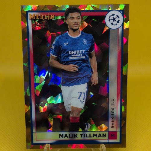 Malik Tillman 2022 Topps Merlin Chrome /50