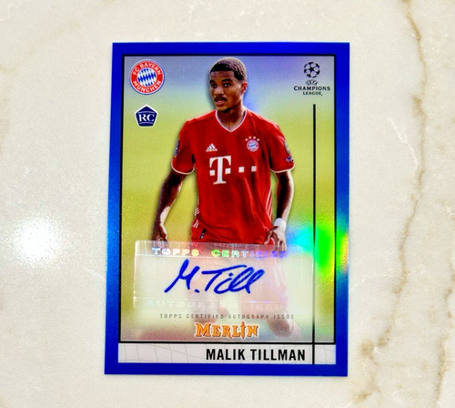 Malik Tillman 2021 Topps Merlin Chrome /75