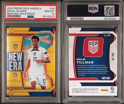 Malik Tillman 2024 Panini Prizm Gold Prizm /10