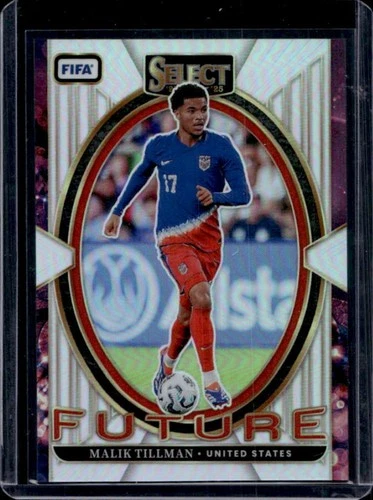 Malik Tillman 2024 Panini Select FIFA Silver