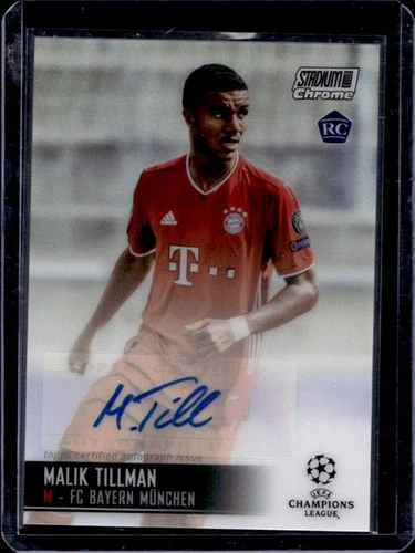 Malik Tillman 2020 Topps Stadium Club Chrome