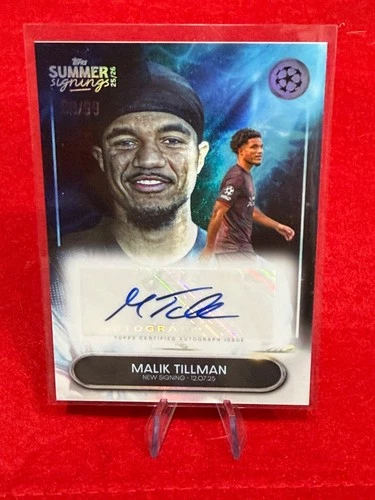 Malik Tillman 2025 Topps Summer Signings /99
