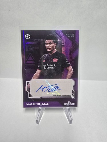 Malik Tillman 2025 Topps UCC Knockout /50