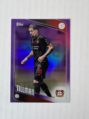 Malik Tillman 2025 Topps UEFA Club Competitions /250