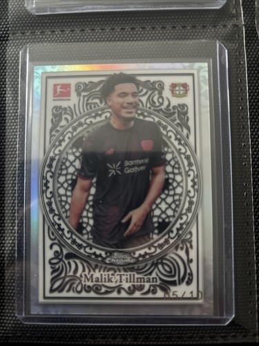 Malik Tillmann 2025 Topps Bundesliga Chrome /10