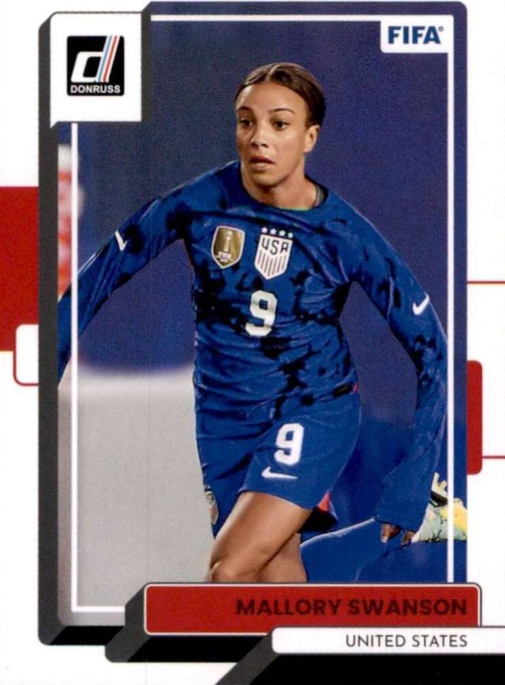 Mallory Swanson 2022 Panini Donruss Soccer 125
