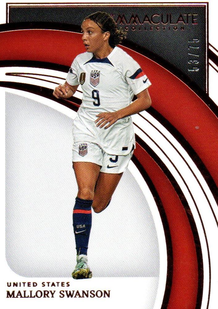 Mallory Swanson 2022 Panini Immaculate Collection