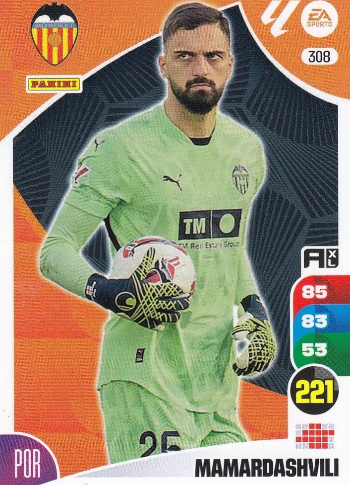 Mamardashvili 2024 Panini Adrenalyn XL La Liga