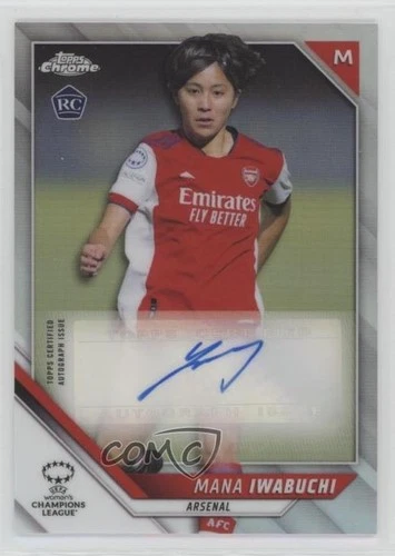 Mana Iwabuchi 2021 Topps Chrome UEFA Women's Champions League
