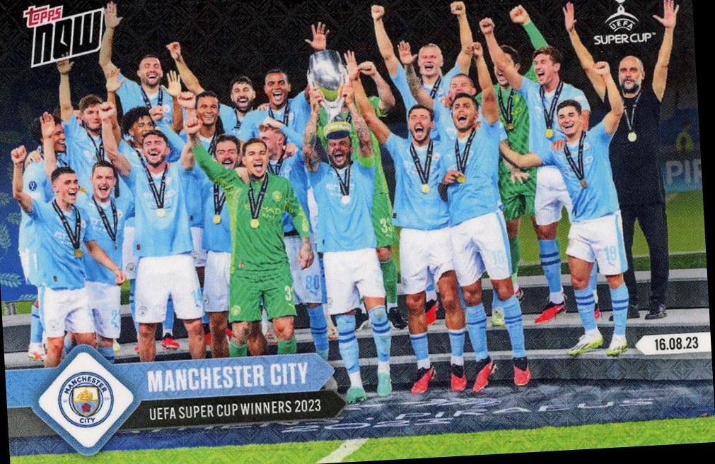 Manchester City 2023 Topps Now UEFA Champions League