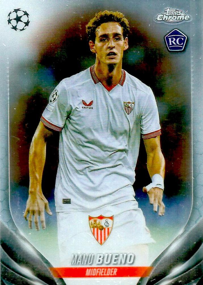 Manu Bueno 2023 Topps Chrome UEFA Club Competitions