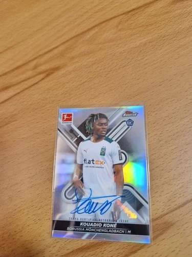 Manu Kone 2021 Topps Bundesliga Finest