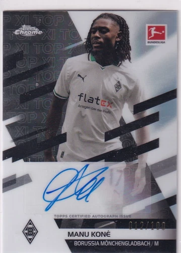 Manu Kone 2024 Topps Chrome XIA-MK