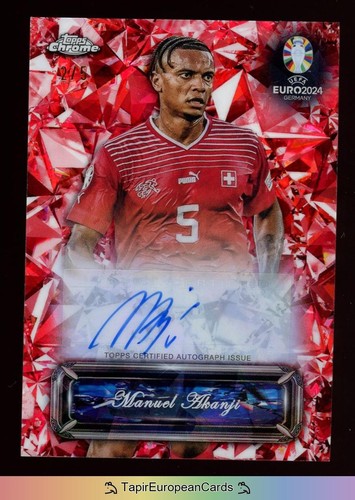 Manuel Akanji 2024 Topps Chrome Sapphire /5