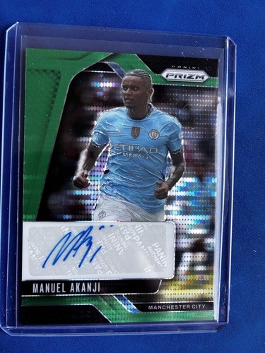 Manuel Akanji 2024 Panini Prizm Green Pulsar Prizm