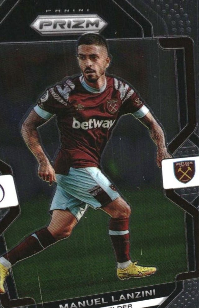 Manuel Lanzini 2022 Panini Prizm Premier League 57
