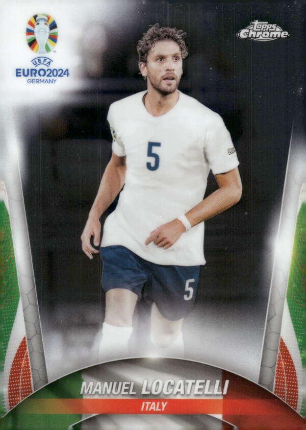 Manuel Locatelli 2024 Topps Chrome UEFA EURO