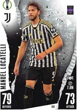 Manuel Locatelli 2023 Topps Match Attax UEFA Club Competitions