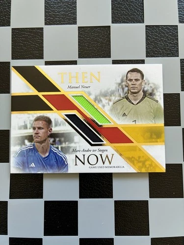 Manuel Neuer and Marc-André ter Stegen 2022 Panini Futera Unico Mondo Calcio /20