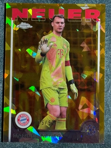 Manuel Neuer 2025 Topps Chrome /50
