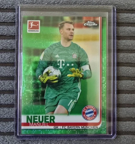 Manuel Neuer 2020 Topps Chrome Green /99