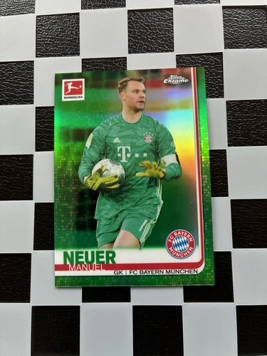Manuel Neuer 2020 Topps Chrome Green /99