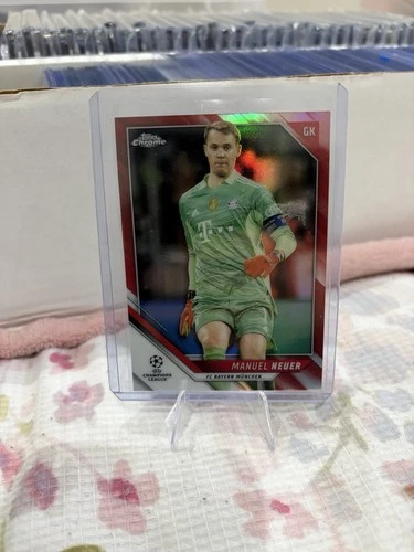 Manuel Neuer 2022 Topps Chrome Red Refractor /10