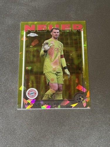 Manuel Neuer 2024 Topps Chrome Sapphire /75