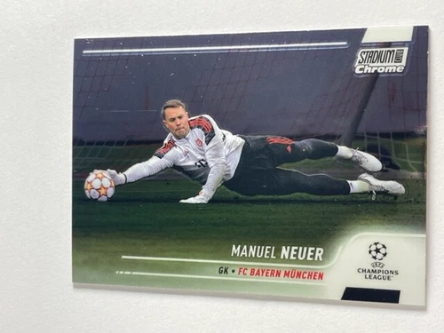 Manuel Neuer 2021 Topps Chrome Stadium Club