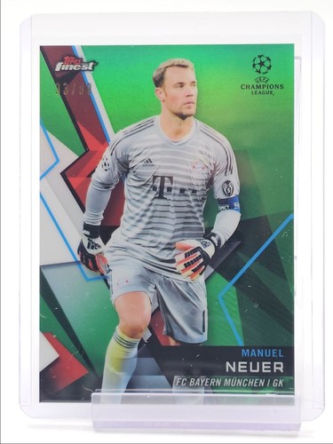 Manuel Neuer 2018 Topps Finest Green /99