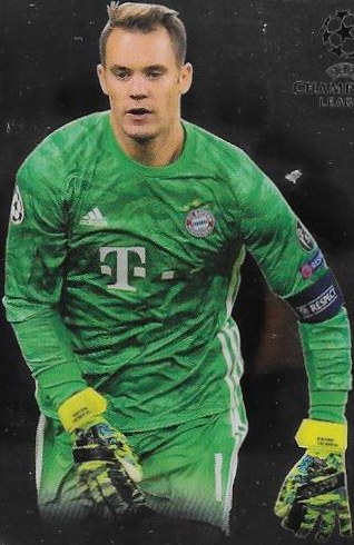 Manuel Neuer 2019 Topps Finest UEFA 76
