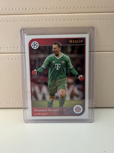 Manuel Neuer 2024 Topps Merlin Chrome 02/30
