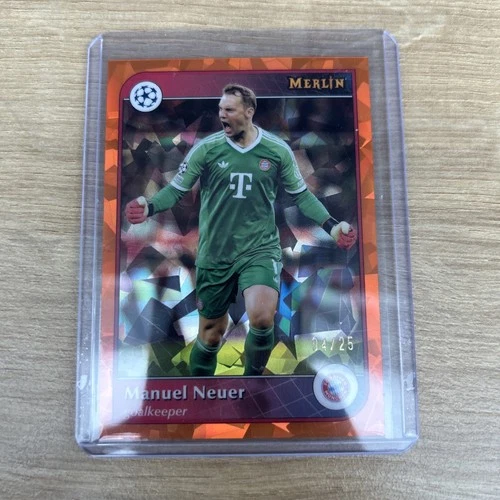 Manuel Neuer 2024 Topps Merlin Chrome /25