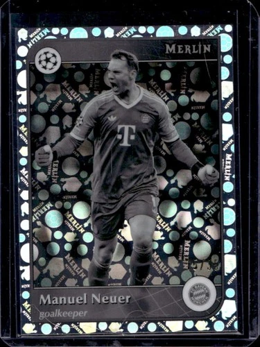 Manuel Neuer 2024 Topps Merlin Chrome Vintage Refractor #199