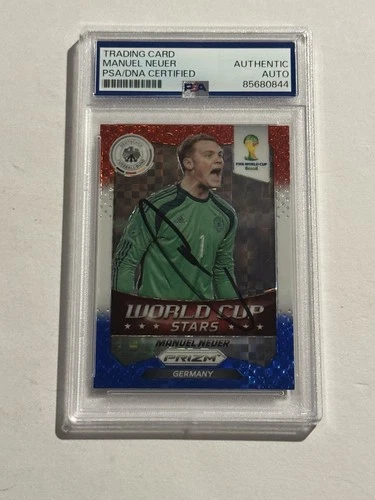 Manuel Neuer 2014 Panini Prizm FIFA World Cup Plaid #83