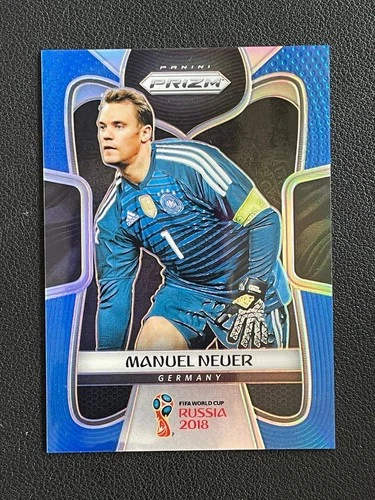Manuel Neuer 2018 Panini Prizm FIFA World Cup Russia Blue Prizm 055/199