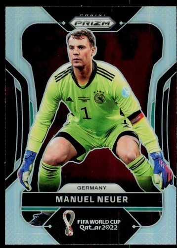 Manuel Neuer 2022 Panini Prizm FIFA World Cup Silver Prizm