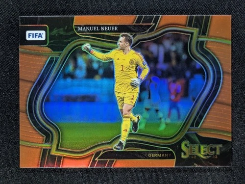 Manuel Neuer 2022 Panini Select Orange Prizm 59/60