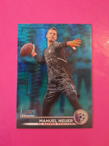 Manuel Neuer 2023 Topps Stadium Club Chrome Blue Prizm
