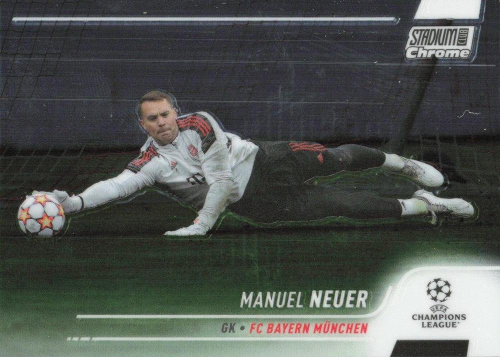 Manuel Neuer 2021 Topps Stadium Club Chrome UEFA 1