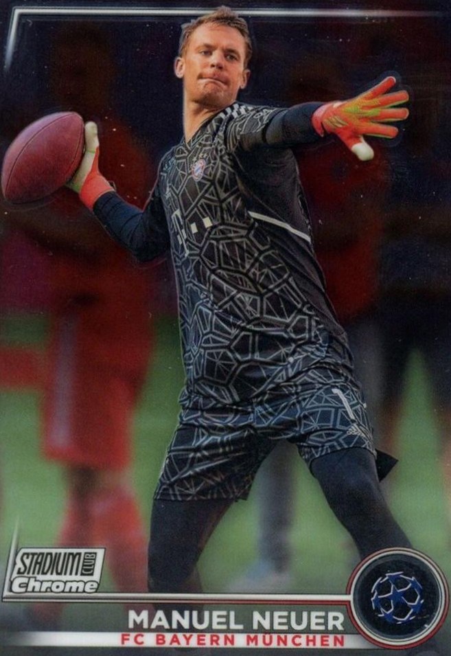 Manuel Neuer 2022 Topps Stadium Club Chrome UEFA 1