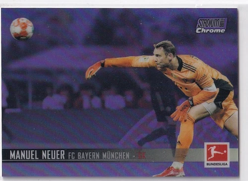 Manuel Neuer 2021 Topps Stadium Club Purple /299