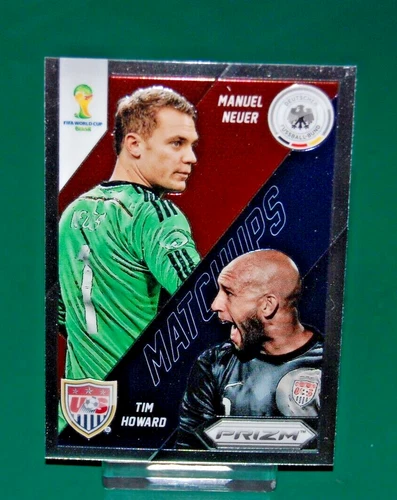 Manuel Neuer & Tim Howard 2014 Panini Prizm