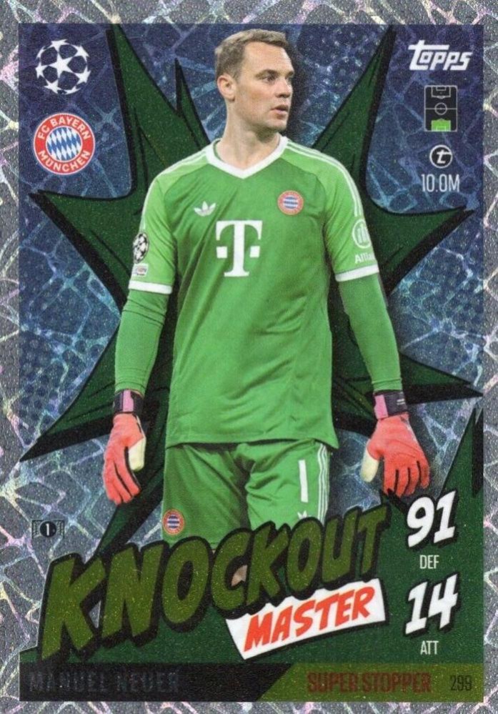Manuel Neuer 2024 Topps Match Attax UEFA Club Competitions Extra