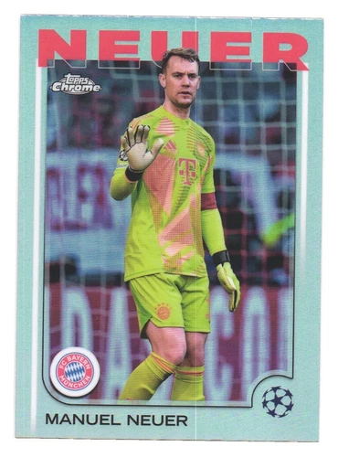 Manuel Neuer 2024 Topps UCC Chrome Refractor