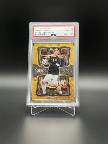 Manuel Nuovo 2017 Panini Select Gold Prizm /10