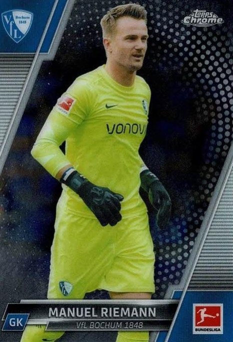 Manuel Riemann 2021 Topps Chrome Bundesliga 26