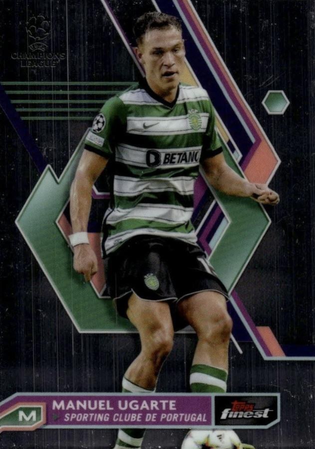 Manuel Ugarte 2022 Topps Finest UEFA 4