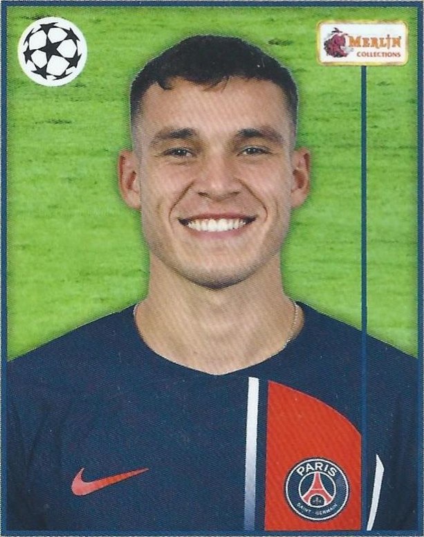 Manuel Ugarte 2023 Topps Merlin Heritage UEFA Club Competitions