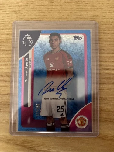 Manuel Ugarte 2025 Topps Premier League Blue /150